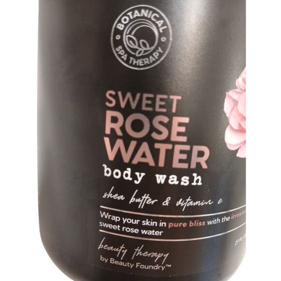 BOTANICAL SPA THERAPY Soothing Rose Oil Aloe Macadamia Body Wash JUMBO Size Pump - Picture 3 of 4